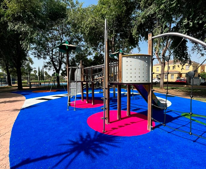 Parque infantil de colores